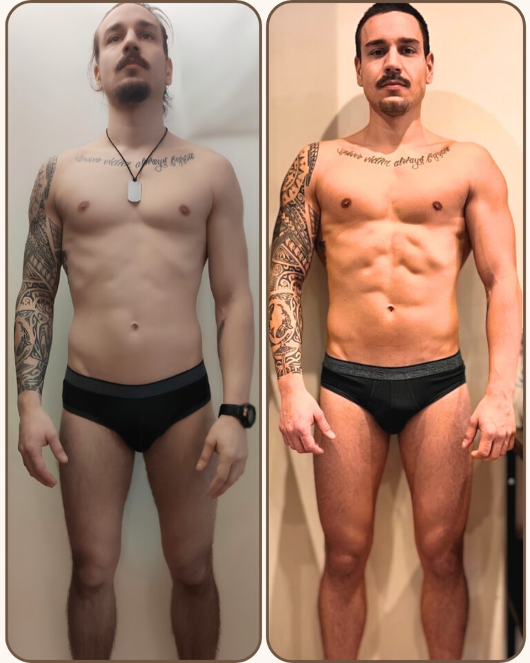 Irvin ha messo su oltre 10 kg di massa magra e ha ripreso in mano la sua salute psicofisica grazie alla disciplina nell’allenarsi costantemente.